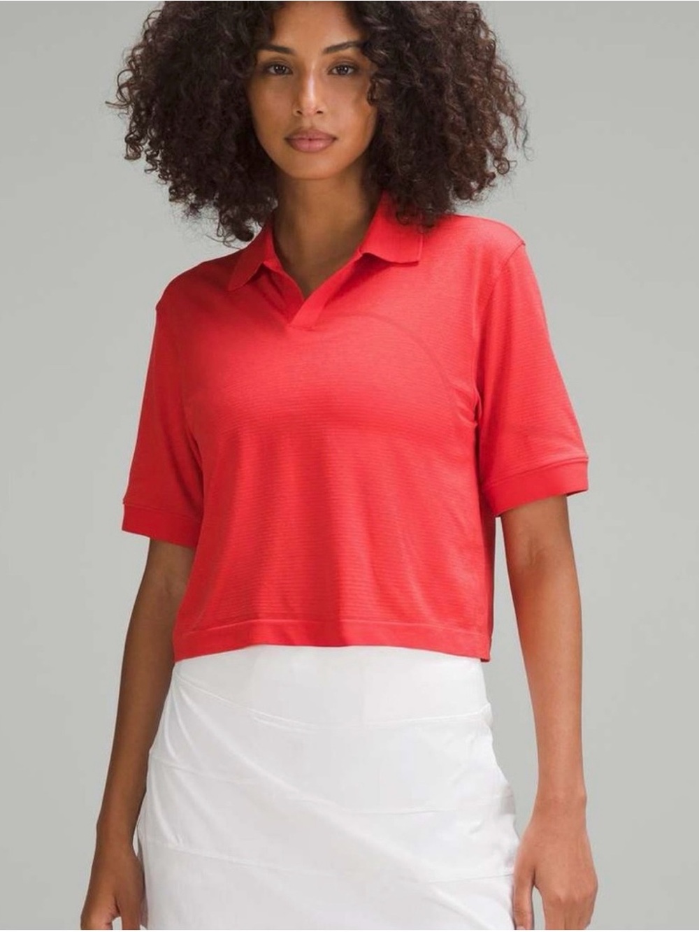 Lululemon Swiftly Tech Relaxed-Fit Polo Shirt size 4